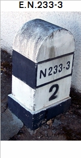 E.N. 233-3 - Sabugal - Rendo - Vila Boa - Naves
 - Alfaiates - Aldeia da Ponte - E.N.332